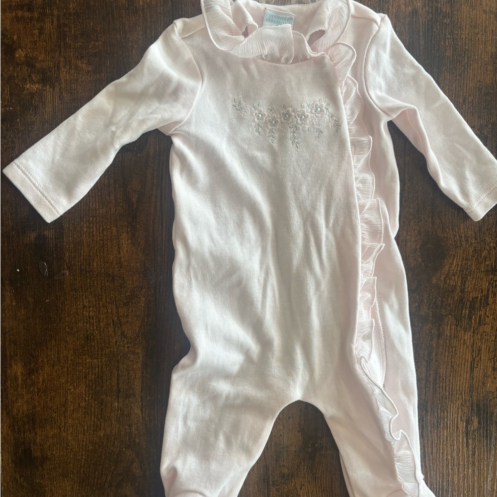 Edgehill Collection Light Pink Floral One Piece